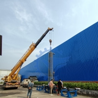 垂直振動提升機發(fā)貨中~它的特點有哪些呢？